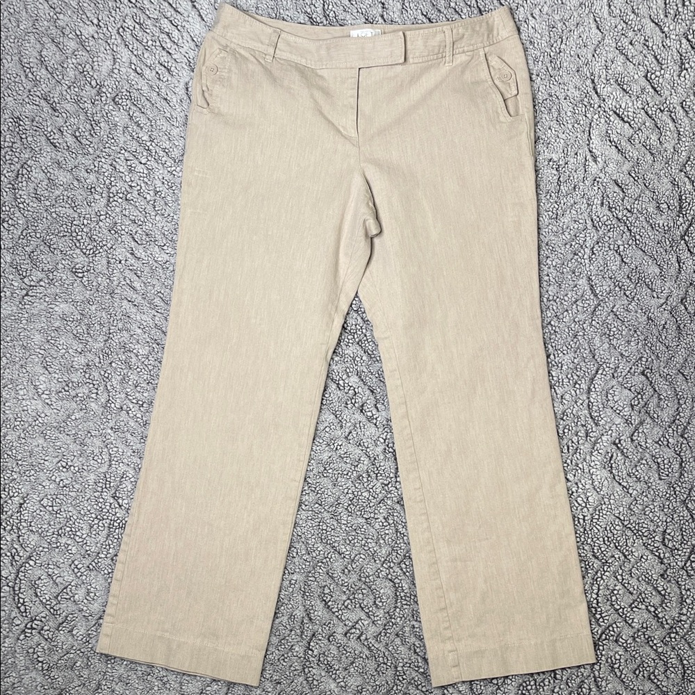 LOFT Classic Tan Trousers